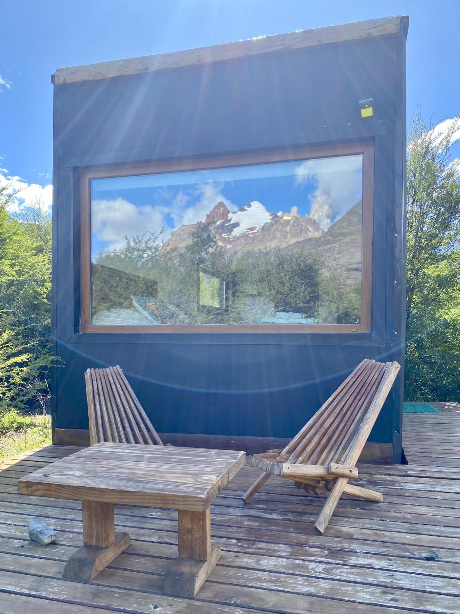 Cerro Electrico - Off The Grid Tiny Houses El Chaltén Eksteriør billede